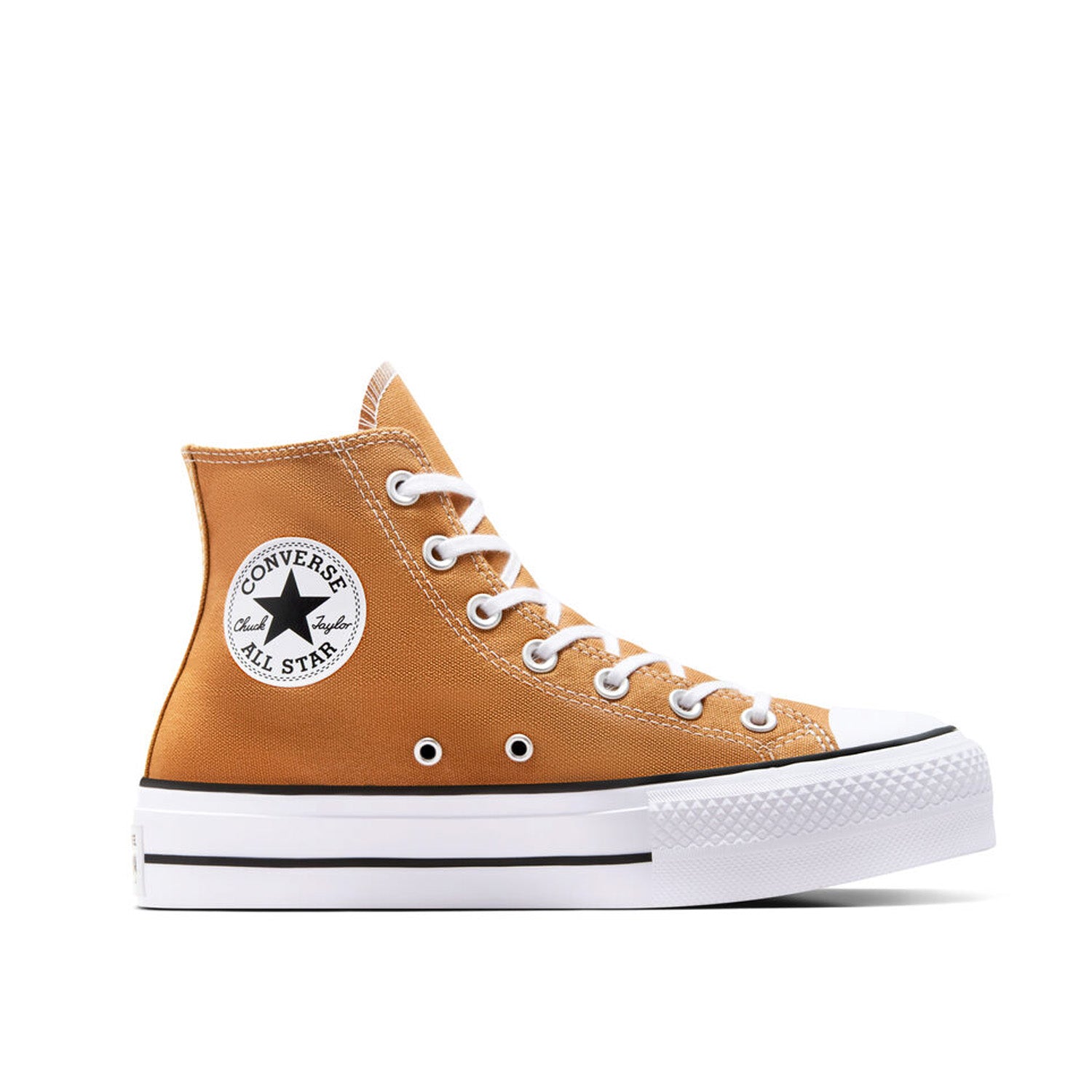 Converse marrones shop guru de tela